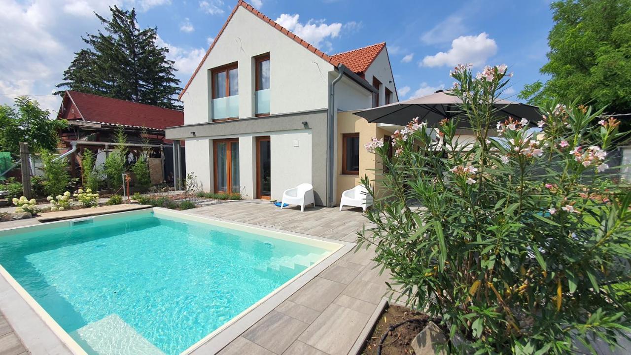 Velence Lakeside Pool House Exterior foto